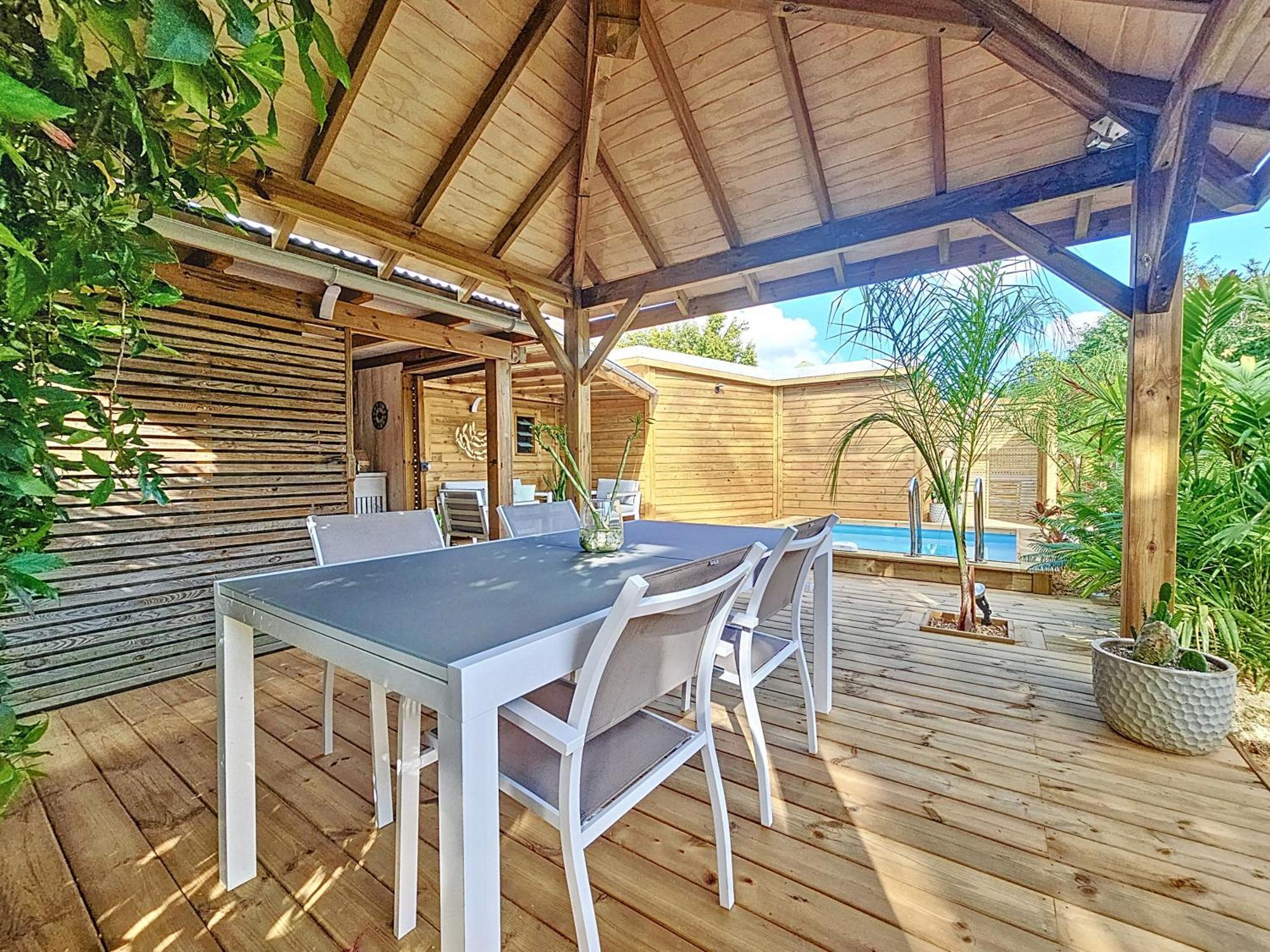 Villa L'Anjou Creole A Sainte Anne En Guadeloupe Avec Piscine Privee Et 2 Chambres Pour 4 Personnes Buitenkant foto