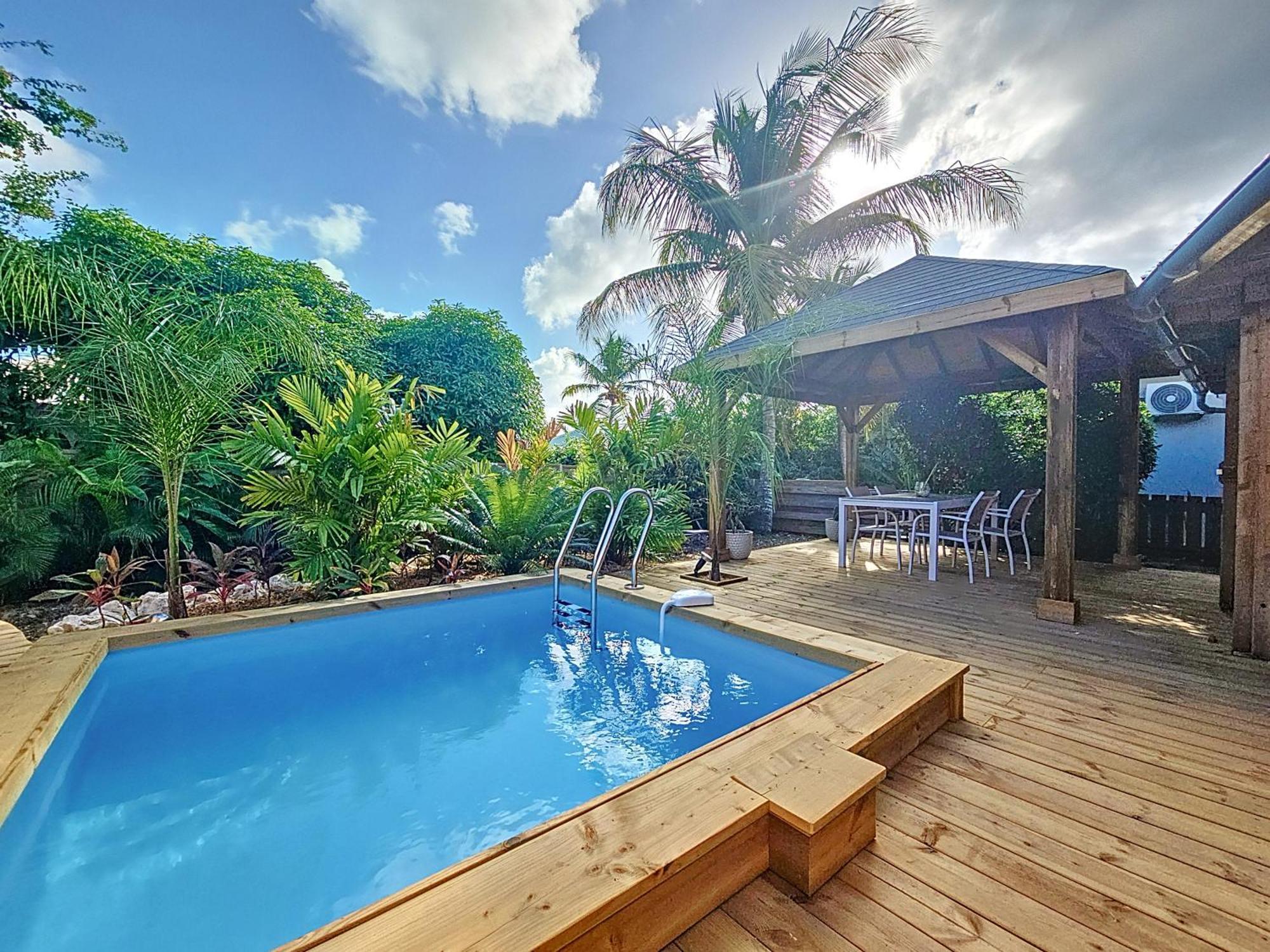 Villa L'Anjou Creole A Sainte Anne En Guadeloupe Avec Piscine Privee Et 2 Chambres Pour 4 Personnes Buitenkant foto