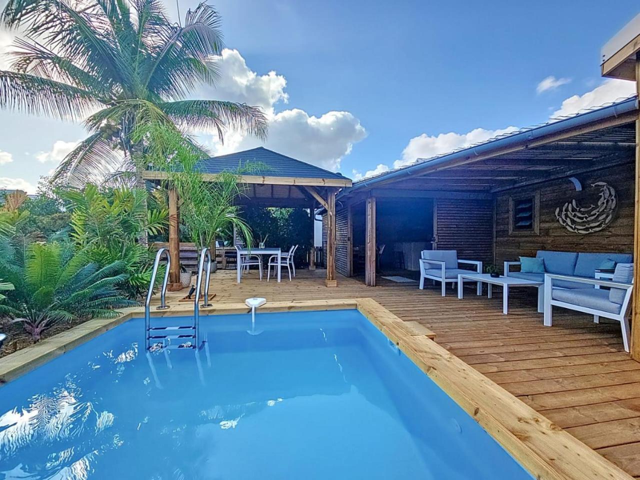 Villa L'Anjou Creole A Sainte Anne En Guadeloupe Avec Piscine Privee Et 2 Chambres Pour 4 Personnes Buitenkant foto